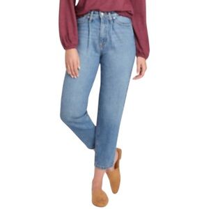 A New Day Women's High Rise Tapered Leg Stretch Blue Jeans Size 27